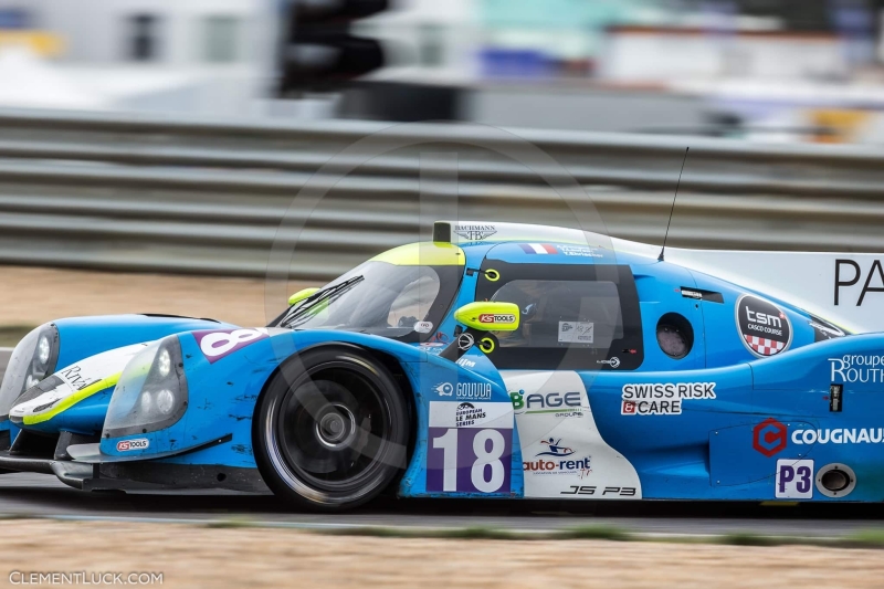 18 LAURENT Thomas (fra) EHRLACHER Yann (fra) COUGNAUD Alexandre (fra) Ligier JS P3 Nissan team M.racing YMR action during the 2016 ELMS European Le Mans Series, 4 Hours of Estoril and Renault Sport Series from October 21 to 23 at Estoril circuit, Portugal - Photo Clement Luck / DPPI