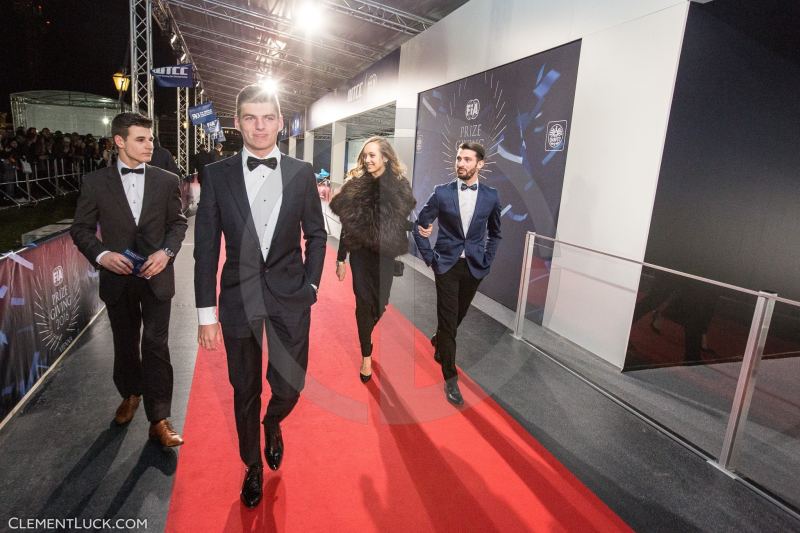 VERSTAPPEN Max (ned) Red Bull Tag Heuer RB12 ambiance portrait during the FIA Prize Giving at Vienna the december 02 2016 - Photo Clement Luck / DPPI