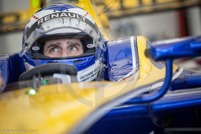 PROST Nicolas (Fra) Renault E.Dams Spark Renault Z.E.15 Ambiance Portrait during the 2016 Formula E championship, at London, England, from July 2 to 3 - Photo Clement Luck / DPPI