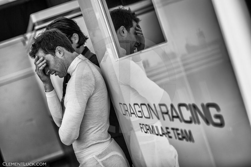 D_AMBROSIO Jerome (Bel) Dragon Racing Spark Venturi Vm200-Fe-01 Ambiance Portrait during the 2016 Formula E championship, at London, England, from July 2 to 3 - Photo Clement Luck / DPPI