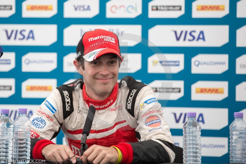 SENNA Bruno (Bra) Mahindra Racing Formula E Team Spark Mahindra M2Electro Ambiance Portrait during the 2016 Formula E championship, at London, England, from July 2 to 3 - Photo Clement Luck / DPPI