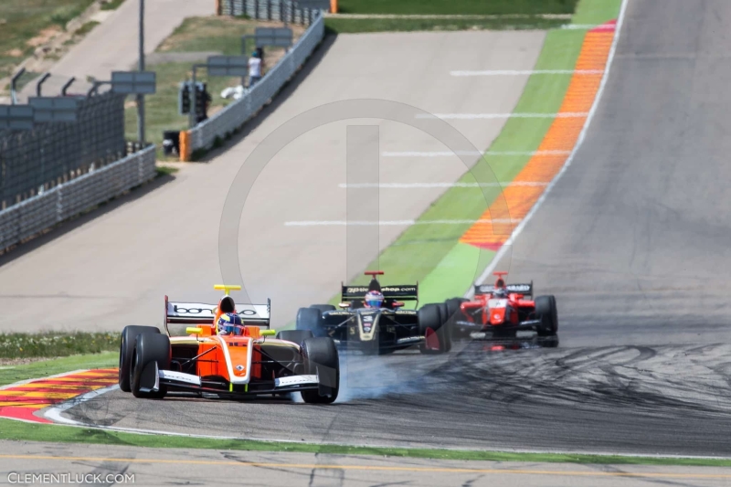 16 DILLMANN Tom (FRA) AVF Action during 2016 Renault sport series  at Motorland April 15 To 17, Spain - Photo Clement Luck / DPPI