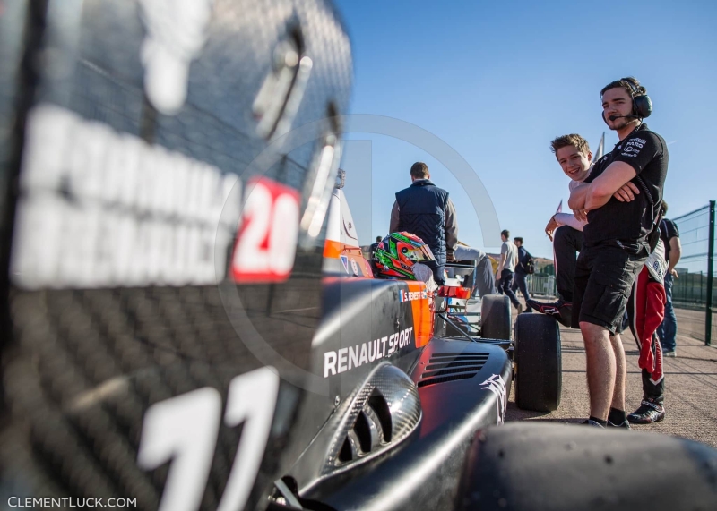 FENESTRAZ Sacha (FRA) TECH 1 RACING Ambiance Portrait during 2016 Renault sport series  at Motorland April 15 To 17, Spain - Photo Clement Luck / DPPI