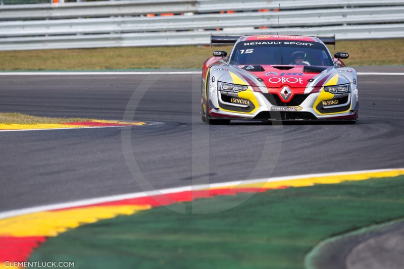 15 SATHIENTHIRAKUL Tanart (THA) RUEDA Fran (ESP) RENAULT RS 01 team MARC VDS action during the 2016 Renault Sport series at Spa Francorchamps, Belgium, September 23 to 25 - Photo Clement Luck / DPPI