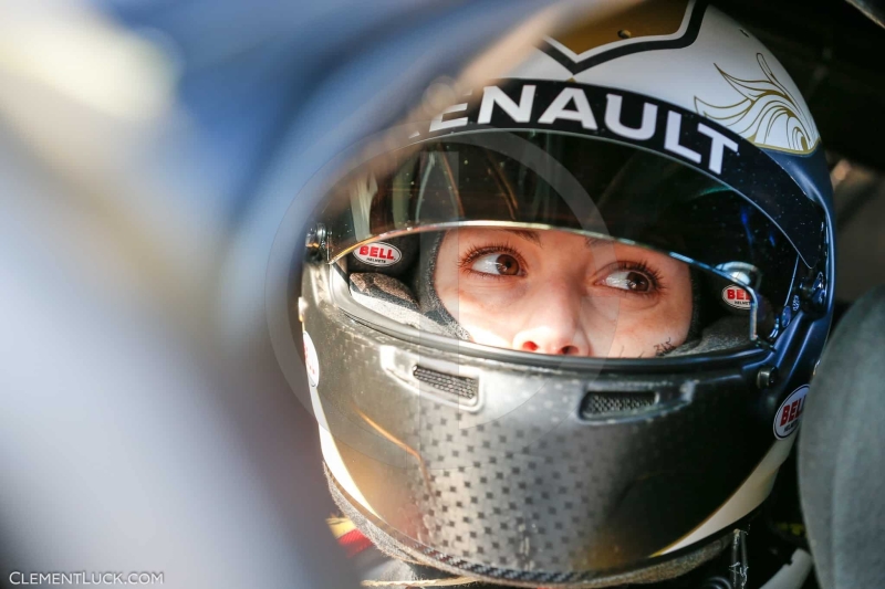 JORDA Carmen (ESP) RENAULT RS 01 team V8 RACING ambiance portrait during the 2016 Renault Sport series at Spa Francorchamps, Belgium, September 23 to 25 - Photo Clement Luck / DPPI