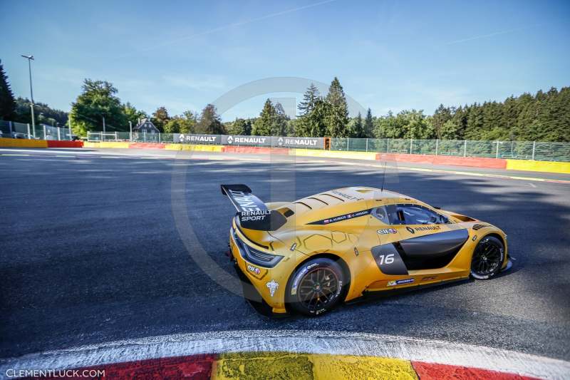 16 KUBICA Robert (POL) HAMON Christophe (FRA) RENAULT RS 01 Team Duqueine action during the 2016 Renault Sport series at Spa Francorchamps, Belgium, September 23 to 25 - Photo Clement Luck / DPPI