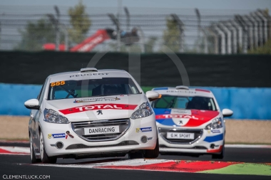 555 RAHARD Danick PRASCHL David HENRY David DANRACING Action during the 2016 Rencontres Peugeot Sport, July 17 at Magny Cours, France - Photo Clement Luck / DPPI