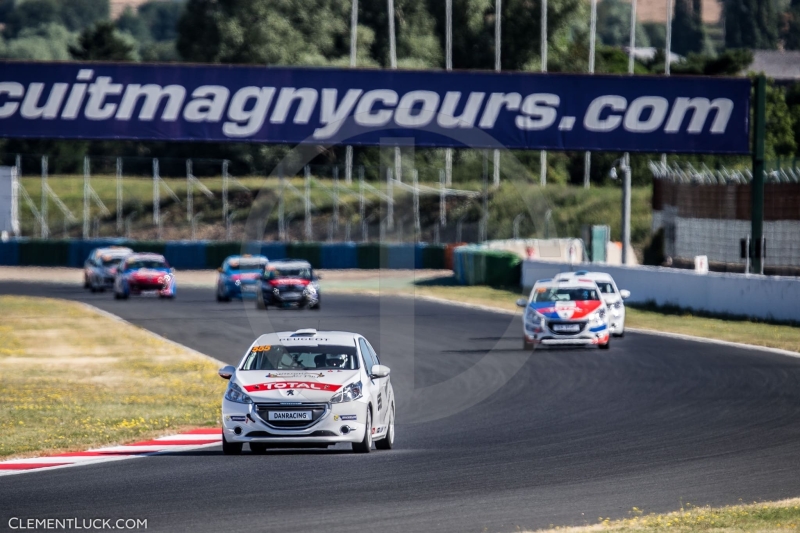 555 RAHARD Danick PRASCHL David HENRY David DANRACING Action during the 2016 Rencontres Peugeot Sport, July 17 at Magny Cours, France - Photo Clement Luck / DPPI