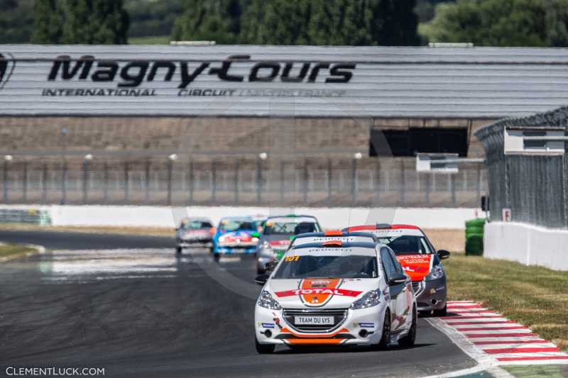 101 AUGER Gérard NOCARD Stephane GOMES Mikael TEAM DU LYS Action during the 2016 Rencontres Peugeot Sport, July 17 at Magny Cours, France - Photo Clement Luck / DPPI