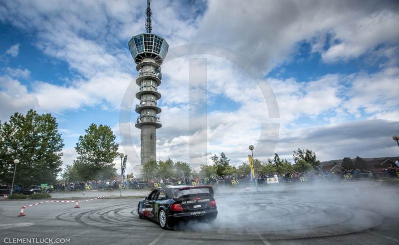 01 SOLBERG Petter NOR Petter Solberg World RX Team Citröen DS3 Action Show during the Norway FIA WRX World Rallycross Championship 2016 at Hell on June 11 to 12 -  Photo Clement Luck / DPPI