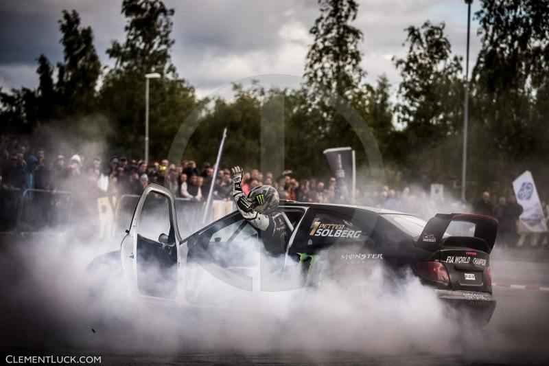 SOLBERG Petter NOR Petter Solberg World RX Team Citröen DS3 Ambiance Show during the Norway FIA WRX World Rallycross Championship 2016 at Hell on June 11 to 12 -  Photo Clement Luck / DPPI