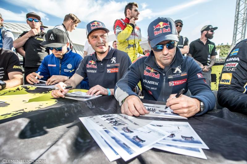 LOEB Sébastien FRA Team Peugeot-Hansen Peugeot 208 Ambiance Portrait during the Norway FIA WRX World Rallycross Championship 2016 at Hell on June 11 to 12 -  Photo Clement Luck / DPPI