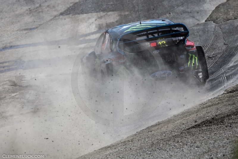 13 BAKKERUD Andreas NOR Hoonigan Racing Division Ford Focus RS Action during the Norway FIA WRX World Rallycross Championship 2016 at Hell on June 11 to 12 -  Photo Clement Luck / DPPI