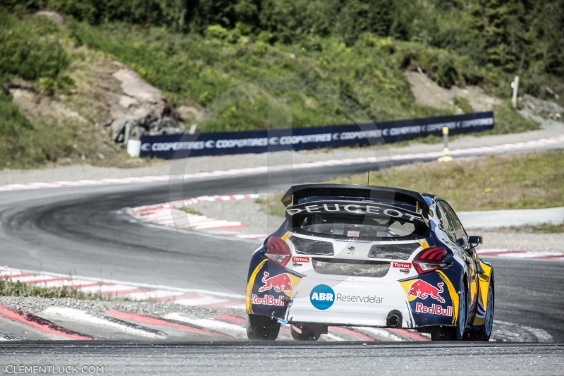 071 HANSEN Kevin SWE Euro RX Peugeot-Hansen Academy Peugeot 208 Action during the Norway FIA WRX World Rallycross Championship 2016 at Hell on June 11 to 12 -  Photo Clement Luck / DPPI