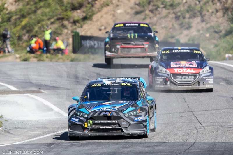 13 BAKKERUD Andreas NOR Hoonigan Racing Division Ford Focus RS Action during the Norway FIA WRX World Rallycross Championship 2016 at Hell on June 11 to 12 -  Photo Clement Luck / DPPI