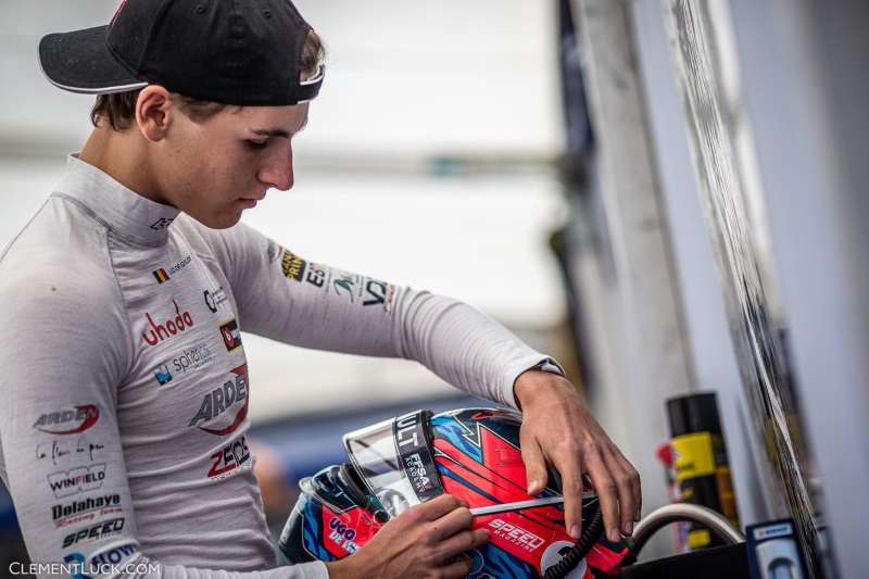 DE WILDE Ugo (BEL), HERRERO RACING, portrait during the 5th round of the Alpine Europa Cup 2021, from October 1 to 3, 2021 on the Circuit Paul Ricard, in Le Castellet, France - Photo Clément Luck / DPPI