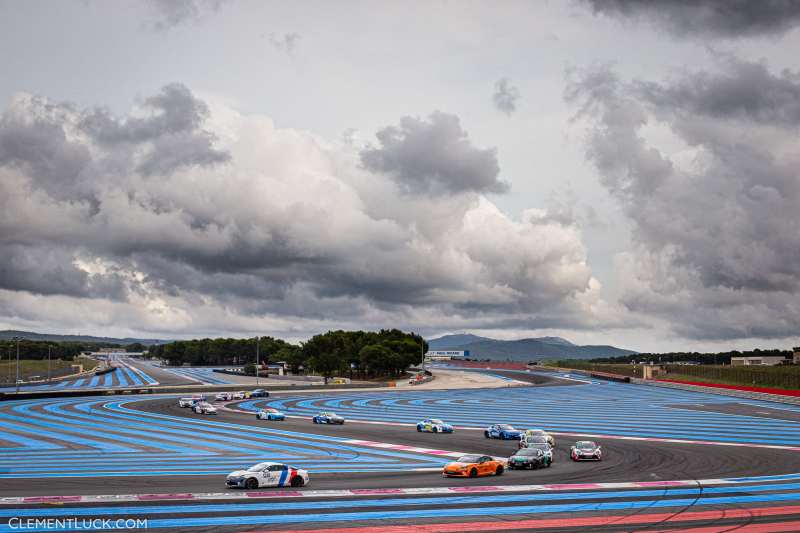08 TIRMAN Simon (FRA), AUTOSPORT GP, 01 MELA Jean-Baptiste (FRA), AUTOSPORT GP, action depart start during the 5th round of the Alpine Europa Cup 2021, from October 1 to 3, 2021 on the Circuit Paul Ricard, in Le Castellet, France - Photo Clément Luck / DPPI