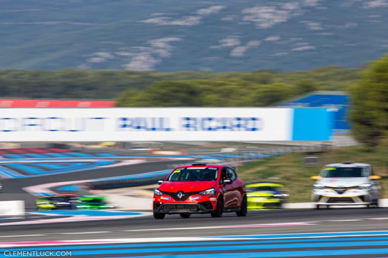 50 MILAN Nicolas (FRA), Milan Competition, Clio Cup Europe, action during the 12th round of the Clio Cup Europe 2021, from October 1 to 3, 2021 on the Circuit Paul Ricard, in Le Castellet, France - Photo Clément Luck / DPPI