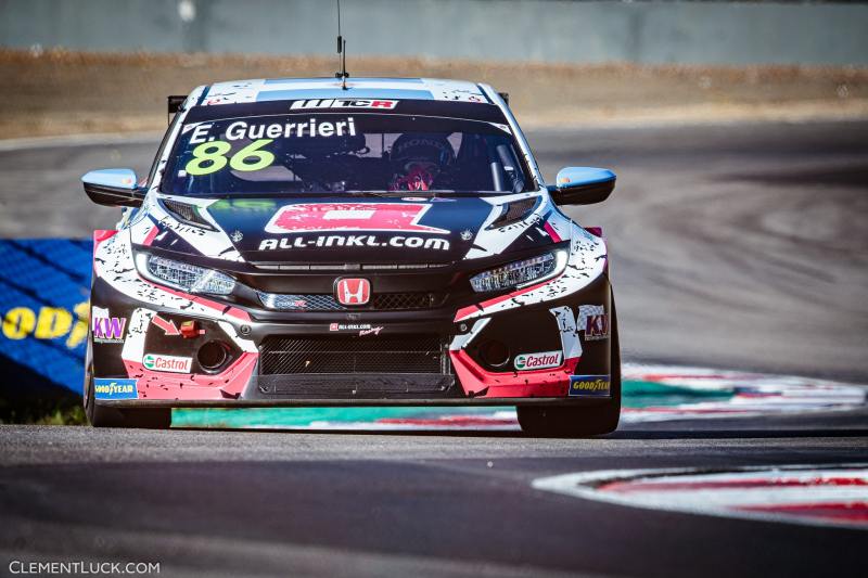 86 Guerrieri Esteban (arg), ALL-INKL.COM Munnich Motorsport, Honda Civic Type R TCR (FK8), action during the 2021 FIA WTCR Race of Italy, 7th round of the 2021 FIA World Touring Car Cup, on the Adria International Raceway, from November 6 to 7, 2021 in Adria, Italy - Photo Clément Luck / DPPI