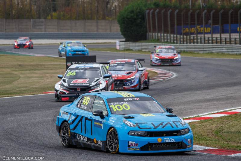 100 Muller Yvan (fra), Cyan Racing Lynk & Co, Lync & Co 03 TCR, action during the 2021 FIA WTCR Race of Italy, 7th round of the 2021 FIA World Touring Car Cup, on the Adria International Raceway, from November 6 to 7, 2021 in Adria, Italy - Photo Clément Luck / DPPI