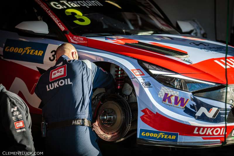 mechanic, mecanicien Tarquini Gabriele (ita), BRC Hyundai N Lukoil Squadra Corse, Hyundai Elantra N TCR, portrait portrait during the 2021 FIA WTCR Race of Italy, 7th round of the 2021 FIA World Touring Car Cup, on the Adria International Raceway, from November 6 to 7, 2021 in Adria, Italy - Photo Clément Luck / DPPI