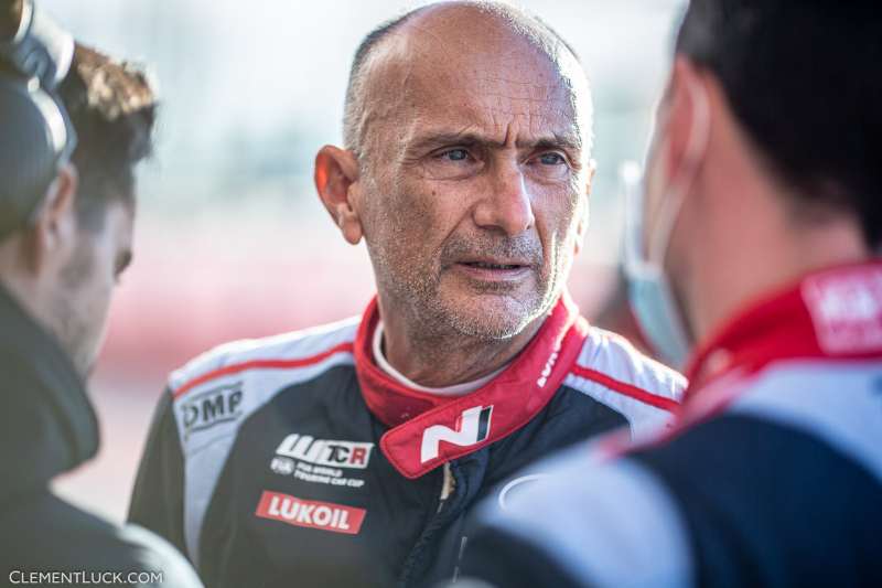 Tarquini Gabriele (ita), BRC Hyundai N Lukoil Squadra Corse, Hyundai Elantra N TCR, portrait during the 2021 FIA WTCR Race of Italy, 7th round of the 2021 FIA World Touring Car Cup, on the Adria International Raceway, from November 6 to 7, 2021 in Adria, Italy - Photo Clément Luck / DPPI