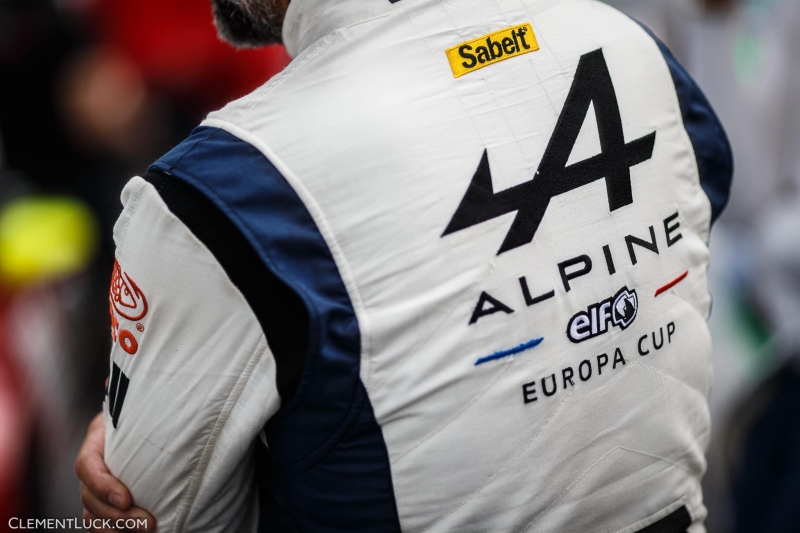 DE GROODT Stephane Edwin (bel), Chazel Technologie Course, Alpine A110 CUP, portrait during the 2nd round of the Alpine Europa Cup 2022, from May 13 to 15 on the Circuit de Nevers Magny-Cours in Magny-Cours, France - Photo Clément Luck / DPPI