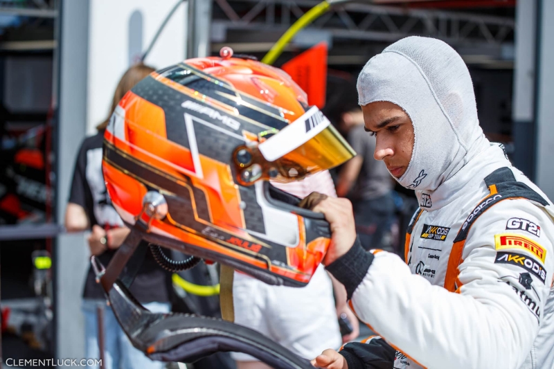 JOULIÉ Enzo during the 2nd round of the Championnat de France FFSA GT 2022, from May 13 to 15 on the Circuit de Nevers Magny-Cours in Magny-Cours, France - Photo Clément Luck / DPPI