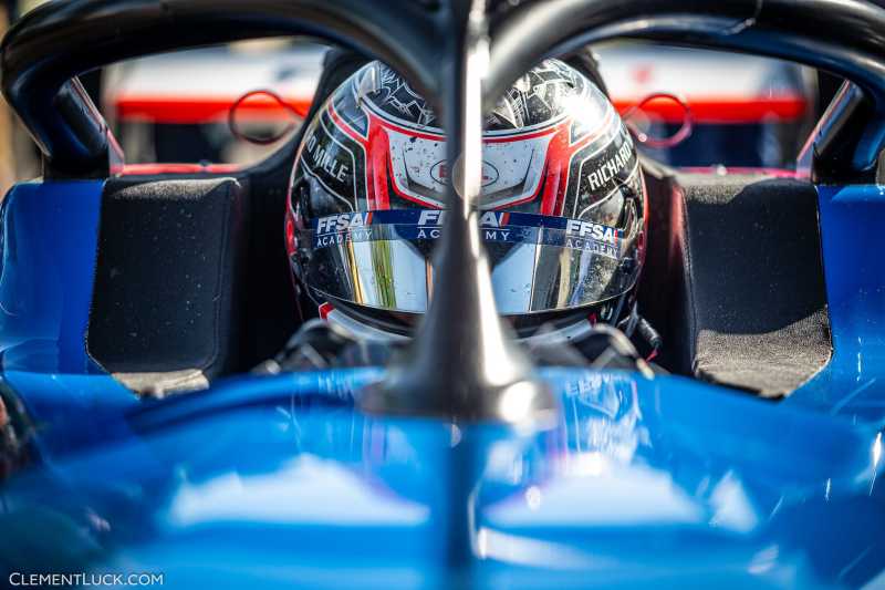 BARTER Hugh (aus), Formule 4 - Mygale Genération 2, portrait during the 3rd round of the Championnat de France FFSA F4 2022, from May 13 to 15 on the Circuit de Nevers Magny-Cours in Magny-Cours, France - Photo Clément Luck / DPPI