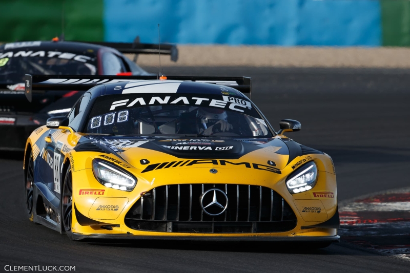 88 Maximilian Götz (ger),Pla Jim (fra), AKKODIS ASP Team, Mercedes-AMG GT3, action during the 2nd round of the 2022 GT World Challenge Europe Sprint Cup, from May 13 to 15 on the Circuit de Nevers Magny-Cours in Magny-Cours, France - Photo Clément Luck / DPPI