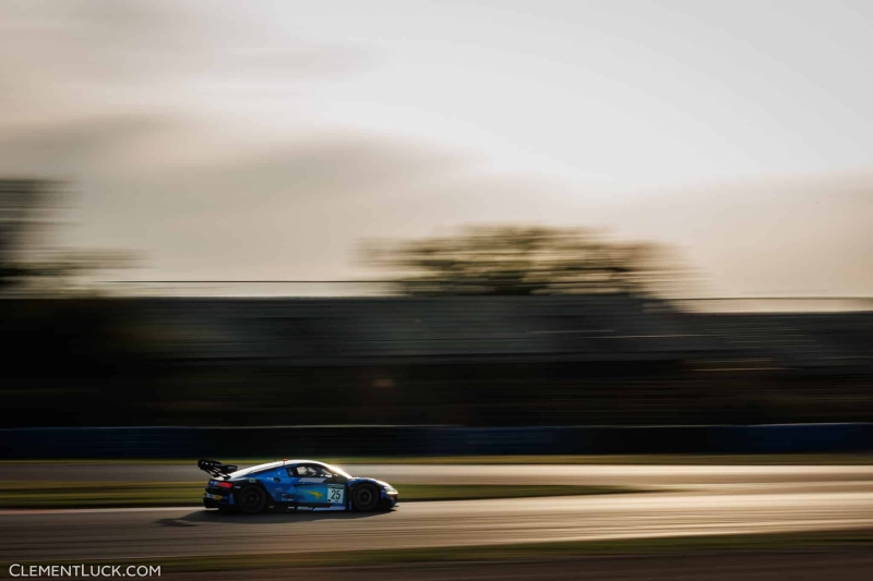 25 Panis Aurelien (fra), Niederhauser Patric (swi), Sainteloc Junior Team, Audi R8 LMS evo II GT3, action during the 2nd round of the 2022 GT World Challenge Europe Sprint Cup, from May 13 to 15 on the Circuit de Nevers Magny-Cours in Magny-Cours, France - Photo Clément Luck / DPPI