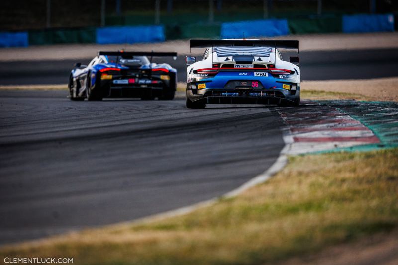 56 Roda Giorgio (ita), Bachler Klaus (aut), Dinamic Motorsport, Porsche 911 GT3-R (991.II), action during the 2nd round of the 2022 GT World Challenge Europe Sprint Cup, from May 13 to 15 on the Circuit de Nevers Magny-Cours in Magny-Cours, France - Photo Clément Luck / DPPI