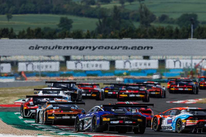188 Ramos Miguel (por), Macdonald Dean (gbr), Garage 59, McLaren 720 S GT3, action depart start during the 2nd round of the 2022 GT World Challenge Europe Sprint Cup, from May 13 to 15 on the Circuit de Nevers Magny-Cours in Magny-Cours, France - Photo Clément Luck / DPPI