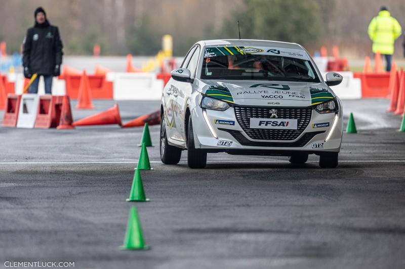 Sélection Rallye Jeunes FFSA Yacco 2022, on February 6th 2022 in Saint-Dié-des-Vosges, France - Photo Clément Luck / DPPI