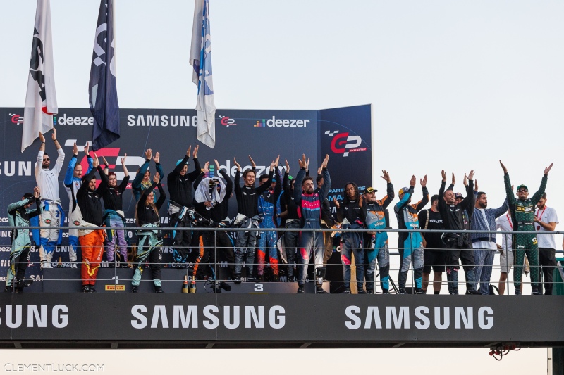 GP Explorer podium during the GP Explorer 20023 at Le Mans, France on September 9th - Photo: Clément Luck / DPPI