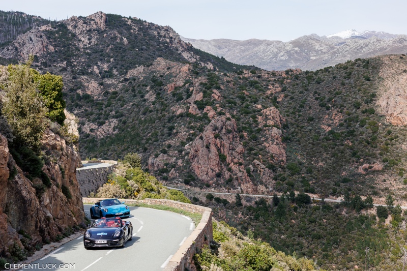 38 HERBET Jean, HERBET Maxance, Porsche Boxster S, 2013, action during the Flat 6 Rallye 2023 between Bastia and Ajaccio, from April 27 to May 1st, 2023 in France - Photo Clément Luck / DPPI