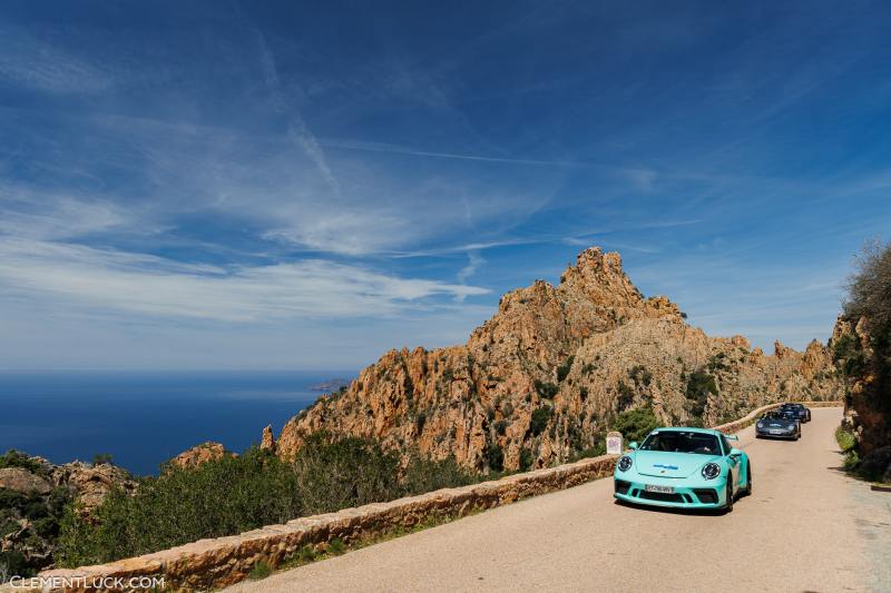 72 COSTA Philippe, LE RAY Rozenn, Porsche 911 Gt3, 2018, action during the Flat 6 Rallye 2023 between Bastia and Ajaccio, from April 27 to May 1st, 2023 in France - Photo Clément Luck / DPPI